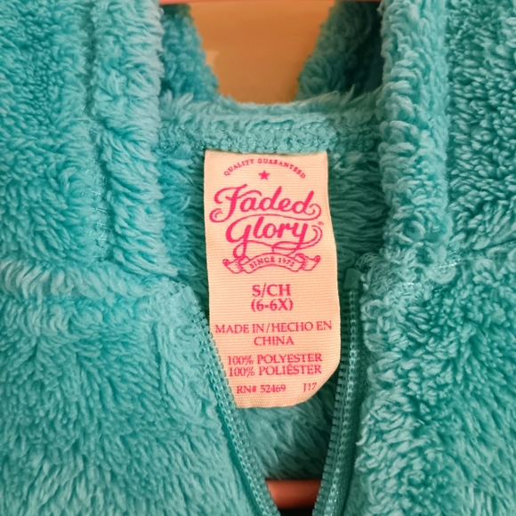 Kid's Faded Glory Full Zip Hoodie (S/CH)(6-6X) - Picture 4 of 16